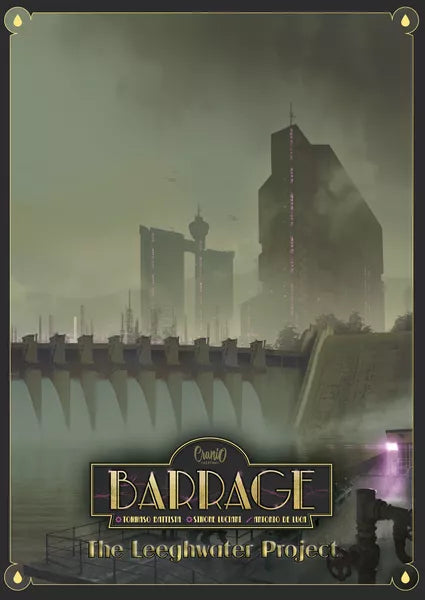 Barrage: The Leeghwater Project Board Games Cranio Creations