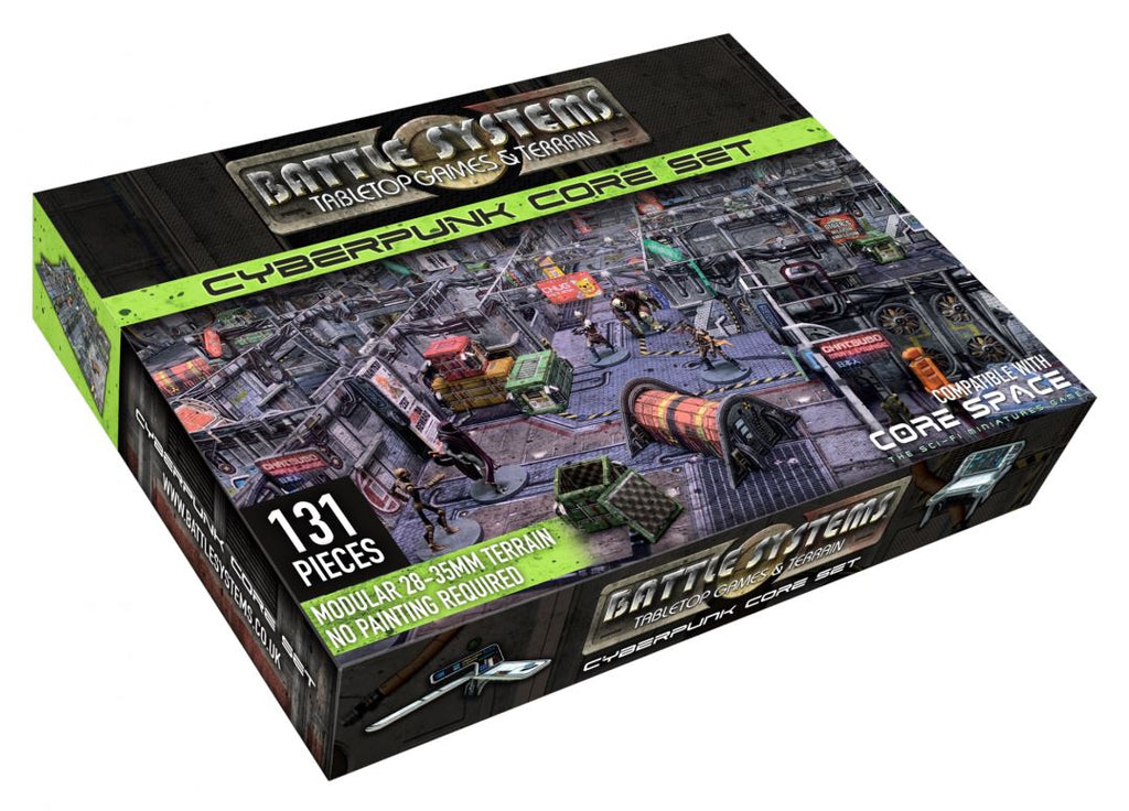 Battle Systems Cyberpunk Core Set Miniatures Battle Systems