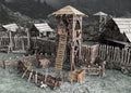 Battle Systems Lookout Tower Miniatures Battle Systems