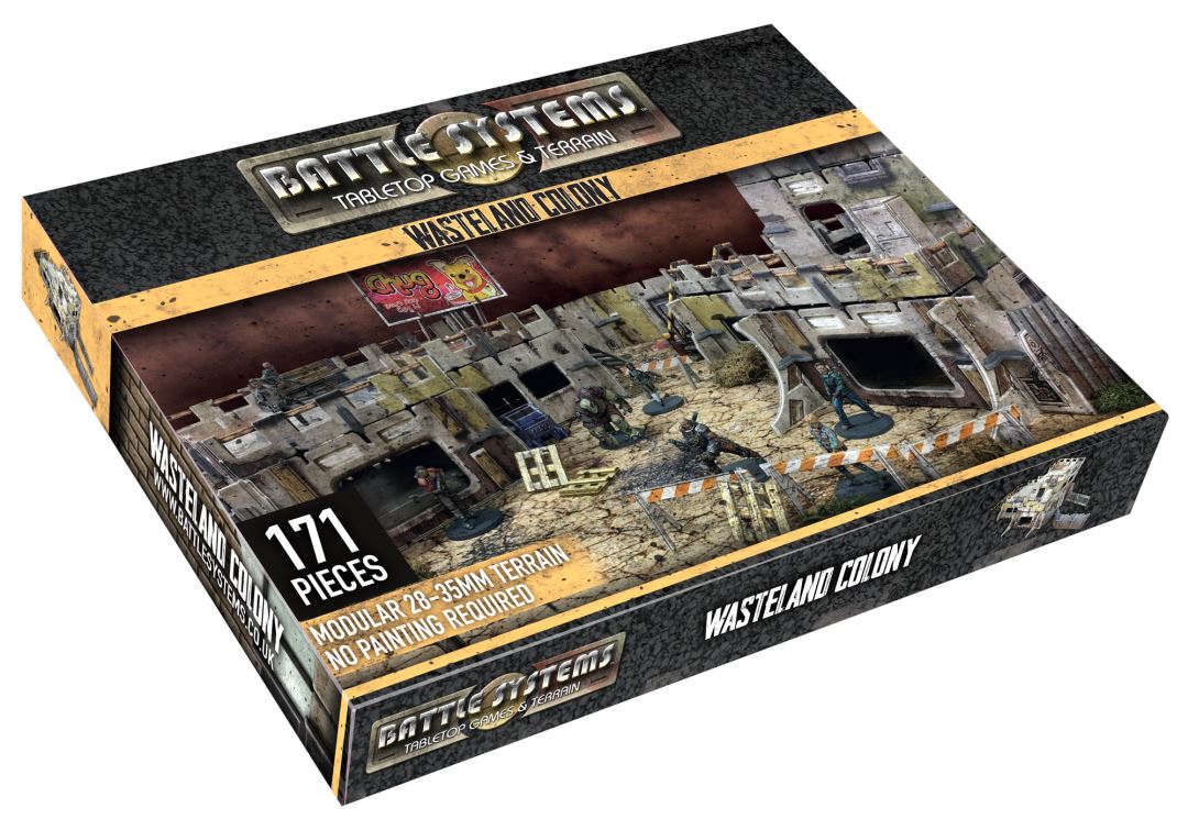 Battle Systems Wasteland Colony Miniatures Battle Systems