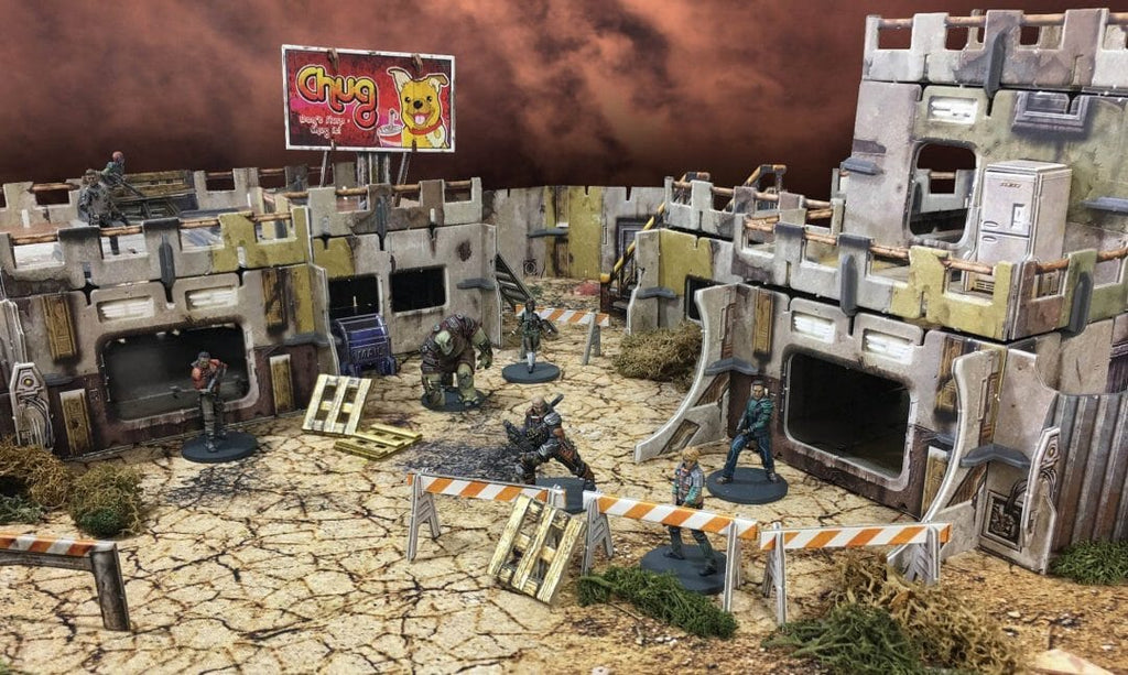 Battle Systems Wasteland Colony Miniatures Battle Systems