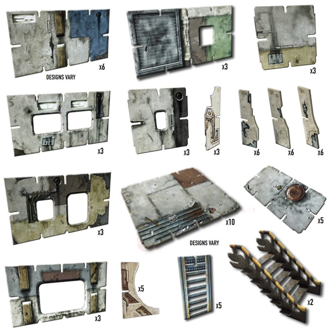 Battle Systems Wasteland Colony Miniatures Battle Systems