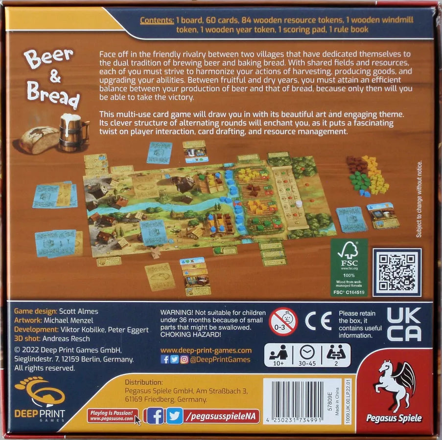 Beer & Bread Board Games Pegasus Spiele