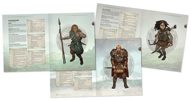 BEOWULF Age of Heroes RPG Handiwork Games