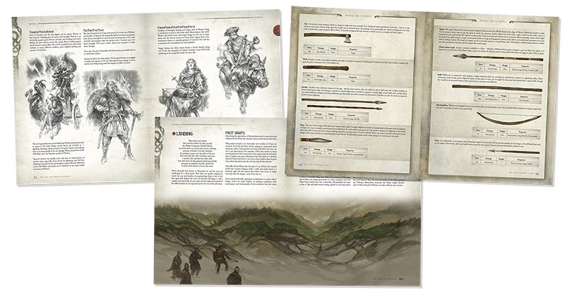 BEOWULF Age of Heroes RPG Handiwork Games