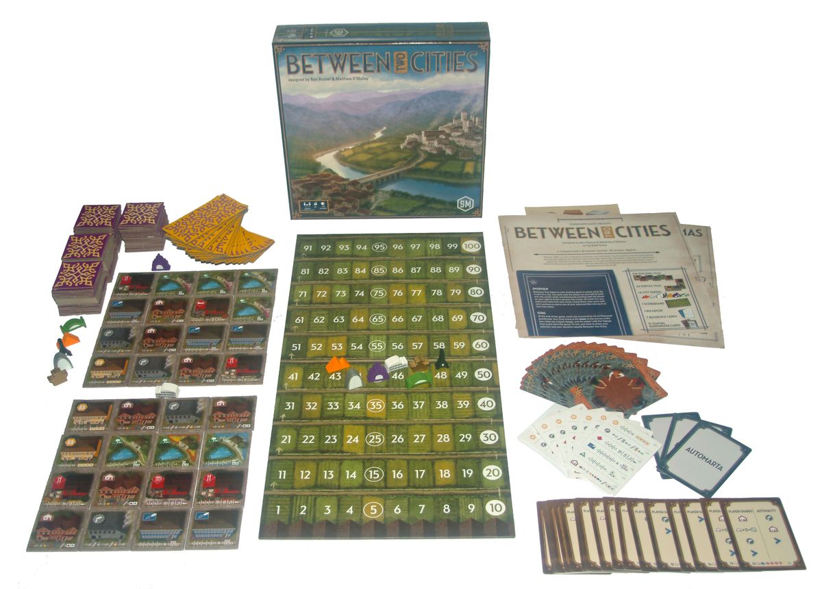 Between Two Cities Board Game Stonemaier 