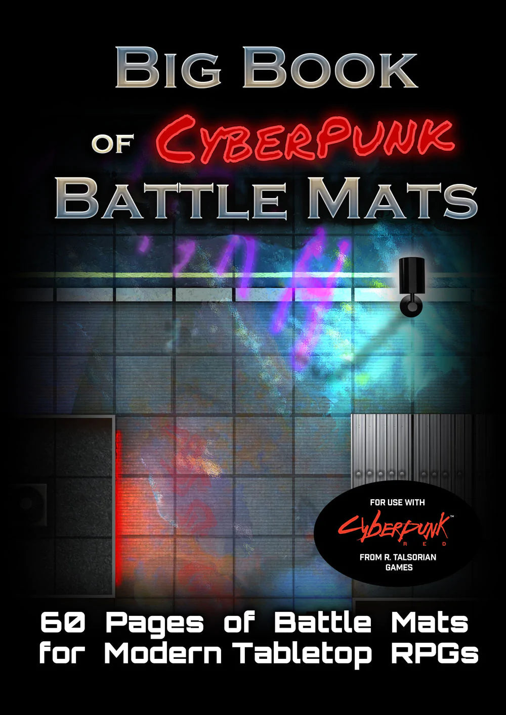 Big Book of Cyberpunk Battle Mats RPG Loke