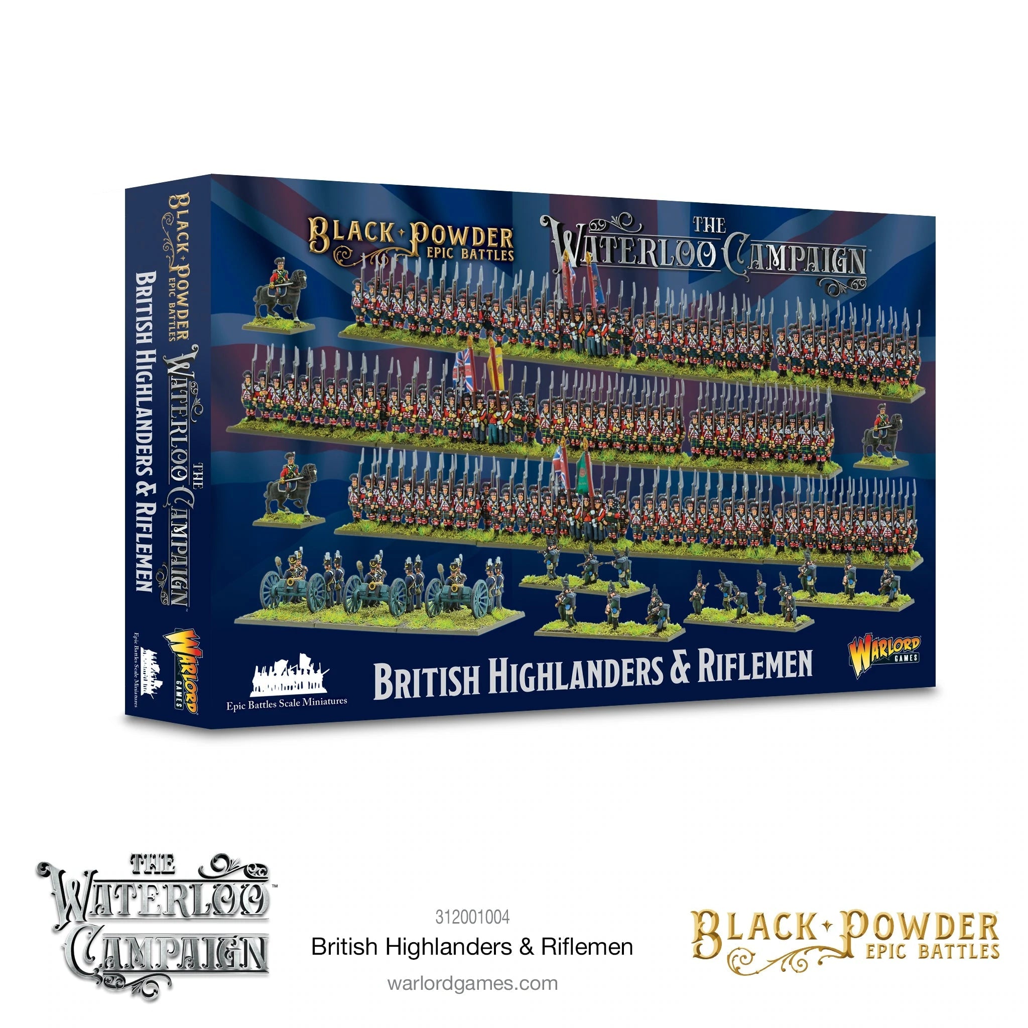 Black Powder Epic Battles: British Highlanders & Riflemen Miniatures Warlord Games