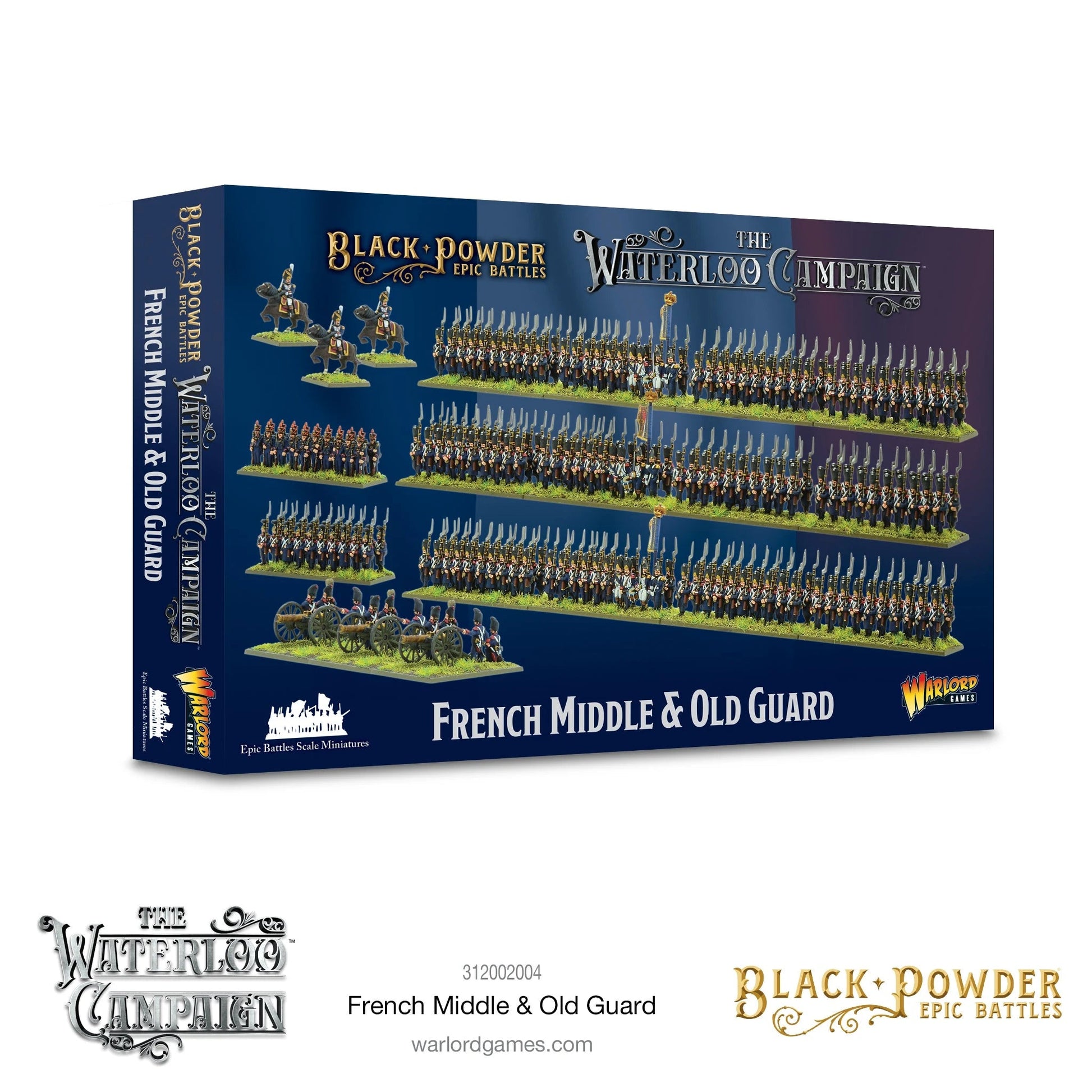 Black Powder Epic Battles: French Middle & Old Guard Miniatures Warlord Games 