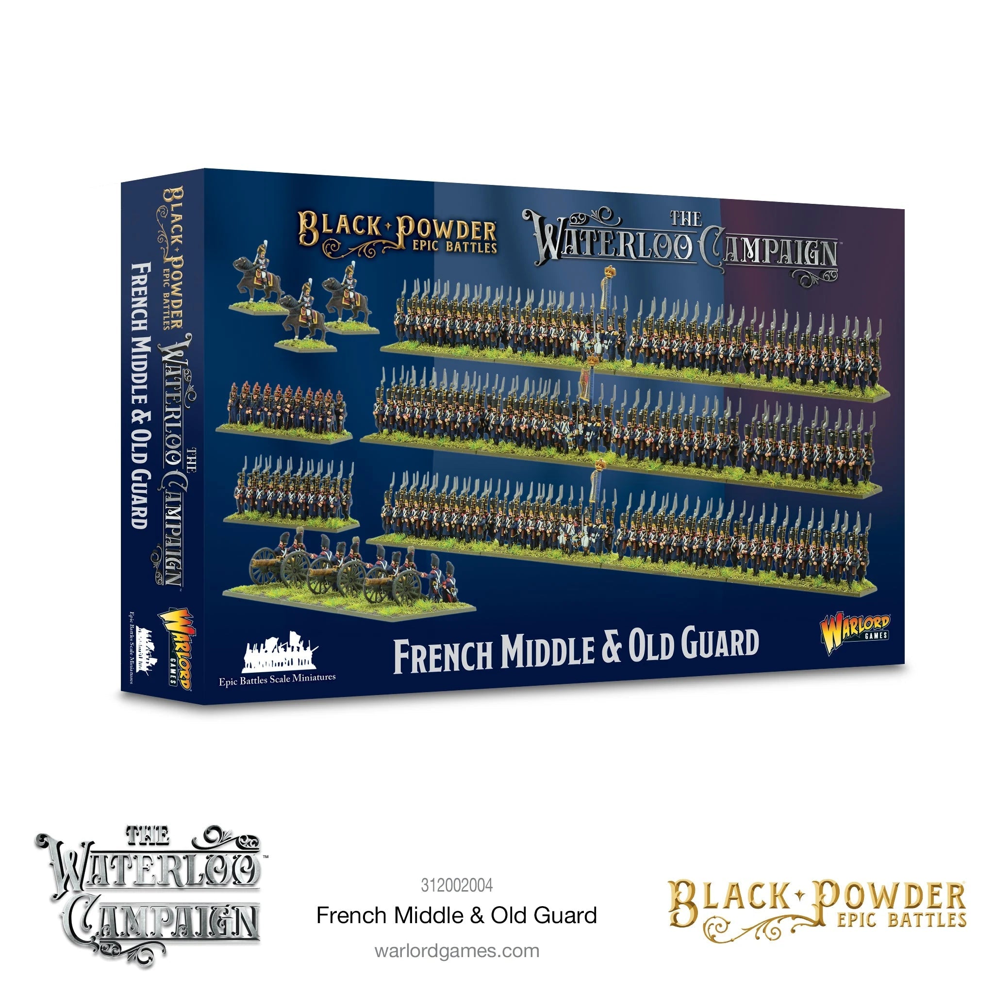 Black Powder Epic Battles: French Middle & Old Guard Miniatures Warlord Games