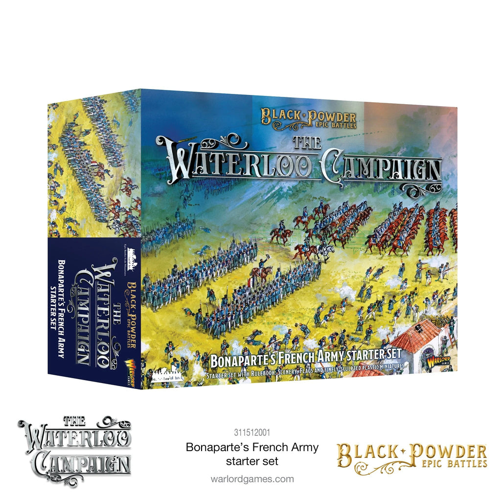 Black Powder Epic Battles: Waterloo - Bonaparte's French Starter Set Miniatures Warlord Games