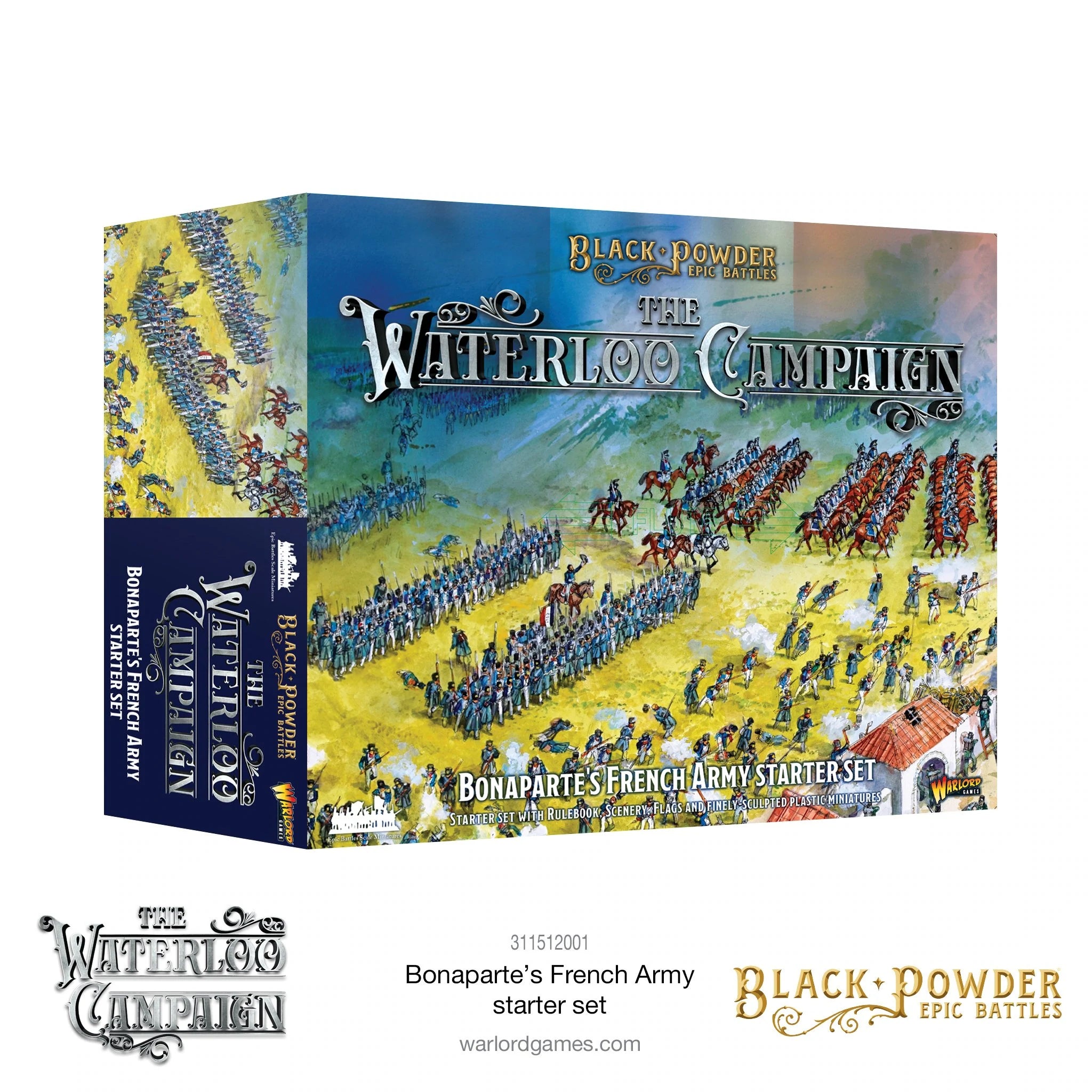Black Powder Epic Battles: Waterloo - Bonaparte's French Starter Set Miniatures Warlord Games