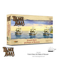 Black Seas French Navy 3rd Rates of Renown Miniatures Warlord Games
