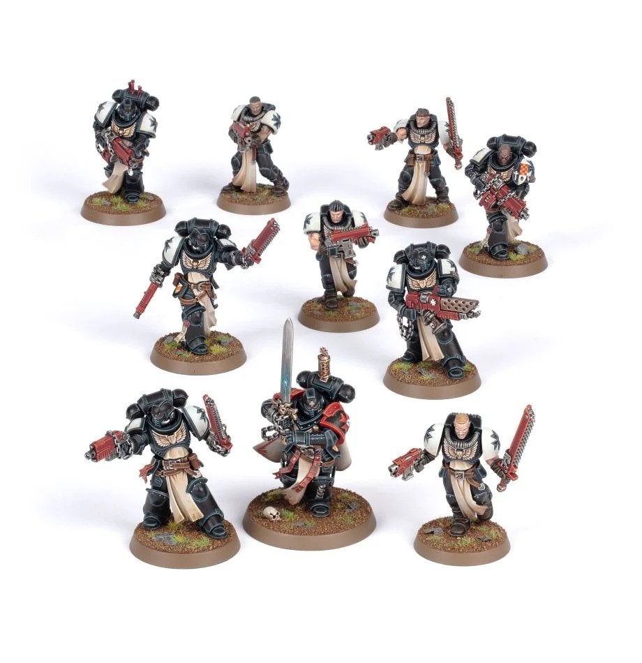 Black Templars: Primaris Crusader Squad Miniatures Games Workshop