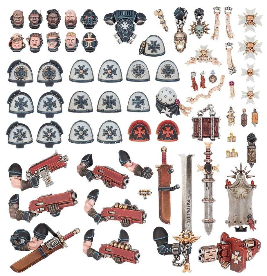 Black Templars: Upgrades and Transfers Miniatures Games Workshop 