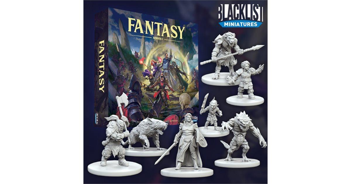 Blacklist Miniatures: Fantasy Series 1 Miniatures Blacklist Games 