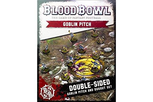 BLOOD BOWL: GOBLIN PITCH & DUGOUTS Miniatures Games Workshop 