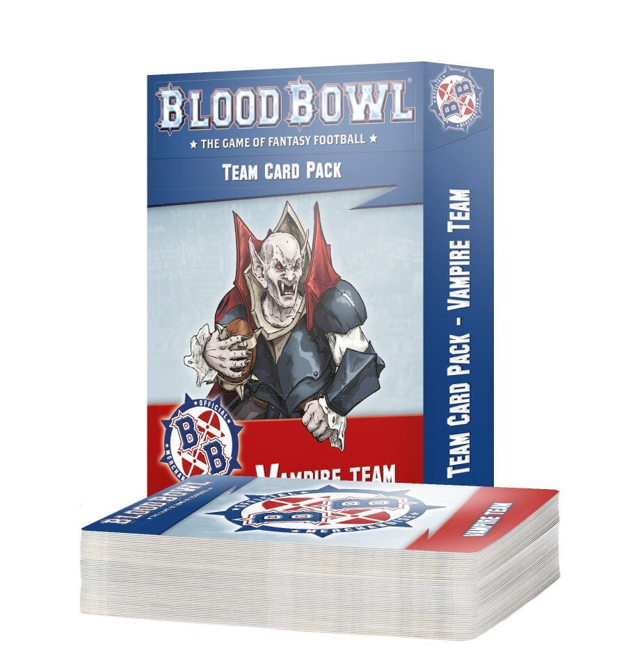 Blood Bowl Vampire Team Card Pack Miniatures Games Workshop