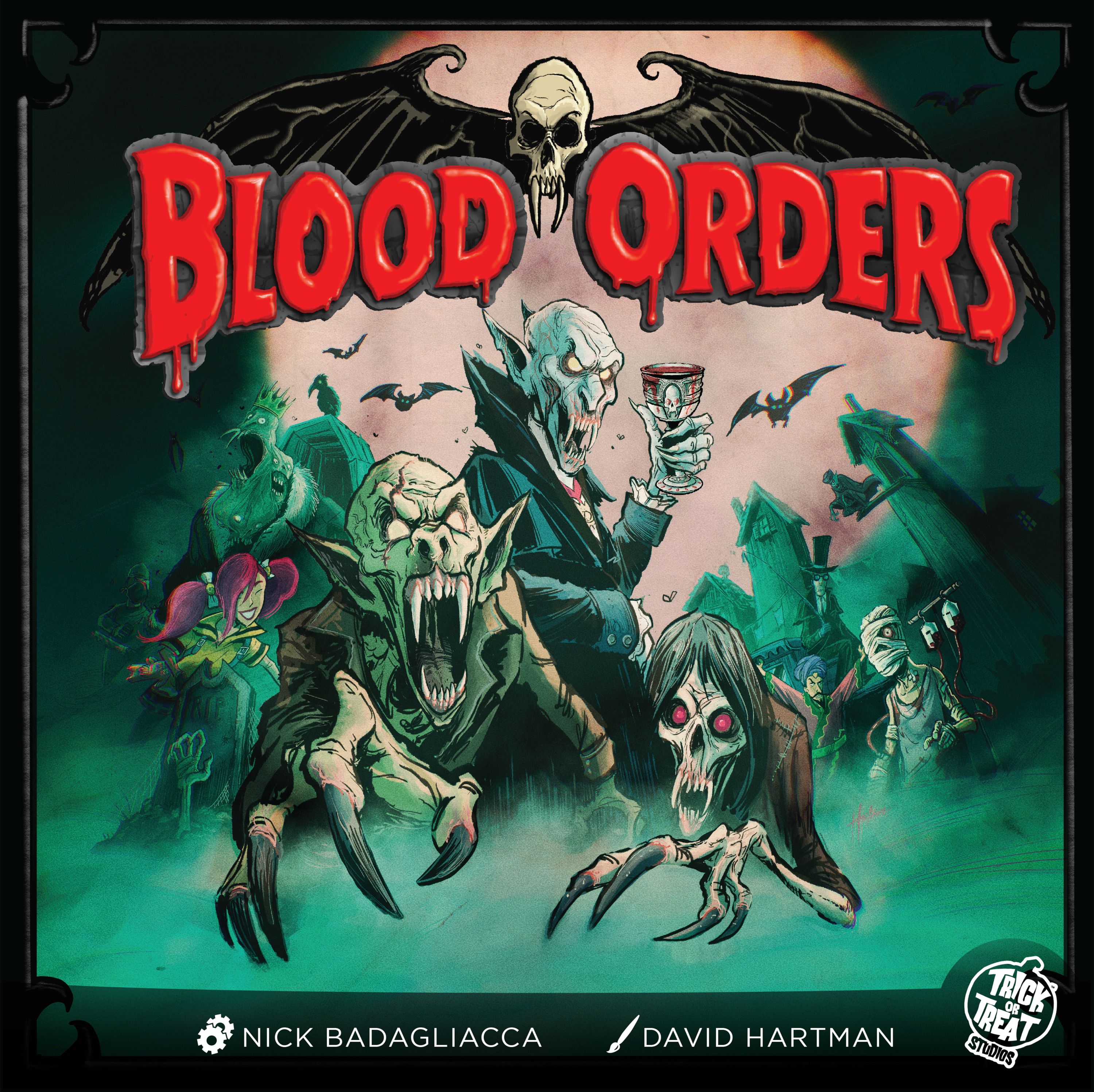 Blood Orders Board Games Trick or Treat Studios