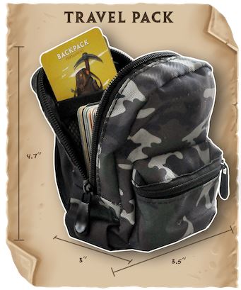 Board Royale: The Island Mini Travel Backpack Bags Arvis Games Inc. 