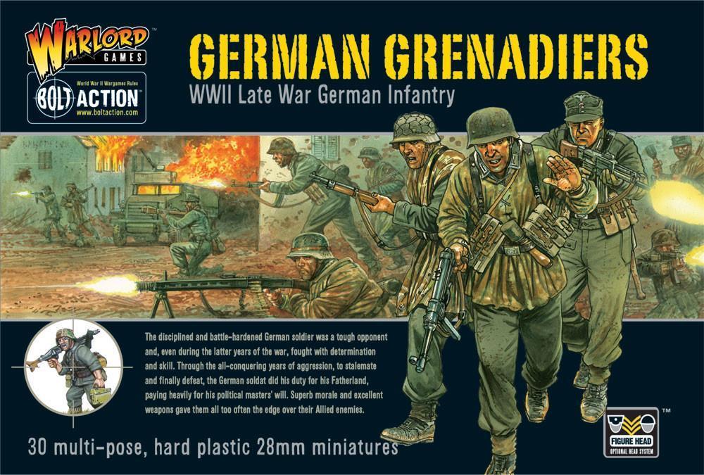 Bolt Action: German Grenadiers Miniatures Warlord Games 