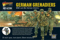 Bolt Action: German Grenadiers Miniatures Warlord Games
