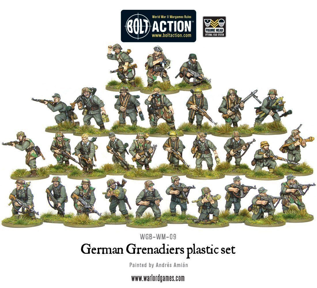 Bolt Action: German Grenadiers Miniatures Warlord Games