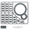 Bolt Action Templates Miniatures Warlord Games