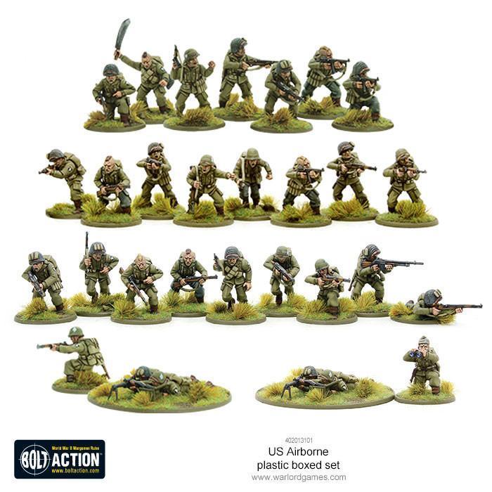 Bolt Action: US Airborne Miniatures Warlord Games