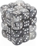 Borealis Light Smoke/Silver: 12mm Dice Block (36 Dice) General CHESSEX