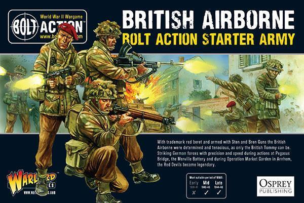 British Airborne Starter Army Miniatures Warlord Games