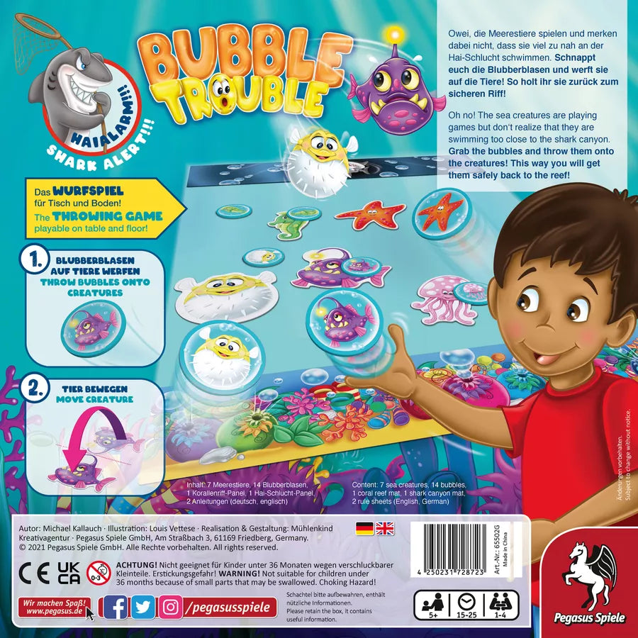 Bubble Trouble Board Games Pegasus Spiele