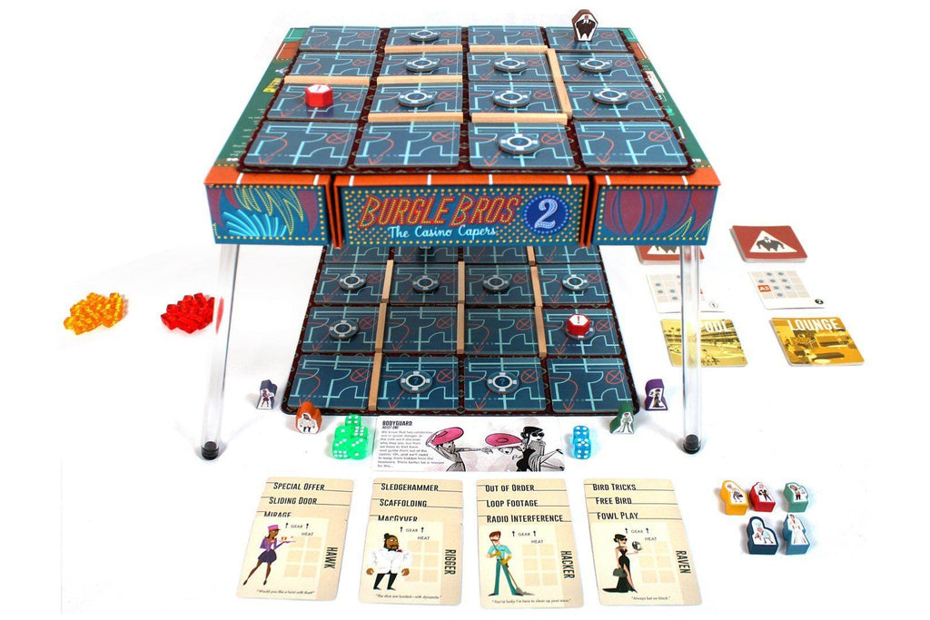 Burgle Bros 2: The Casino Capers Board Game Fowers Games