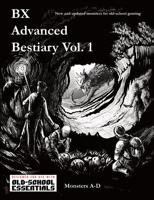 BX Advanced Bestiary Vol. 1 (softcover) RPG Third Kingdom Games 