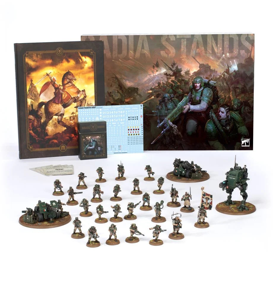 Cadia Stands: Astra Militarum Army Set Miniatures Games Workshop 