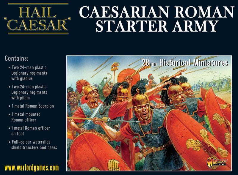 Caesarian Roman Starter Army Miniatures Warlord Games