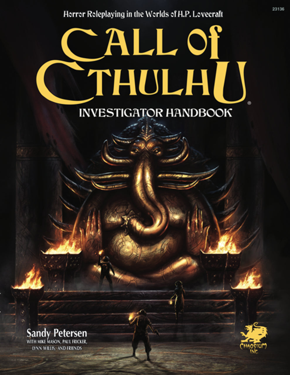 Call of Cthulhu: 7th Edition Hardcover Investigator Handbook RPG Chaosium 