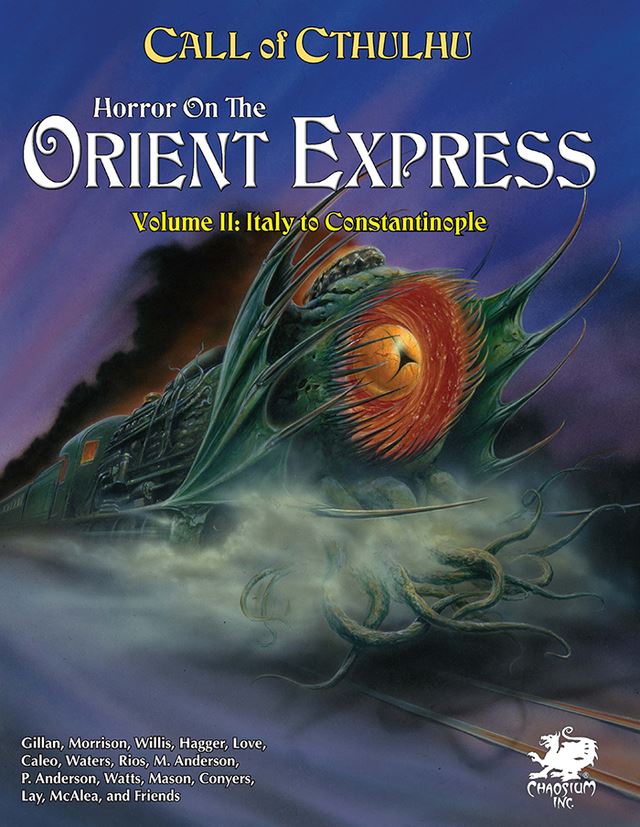 Call of Cthulhu: Horror On The Orient Express 2-Volume Set Books Chaosium