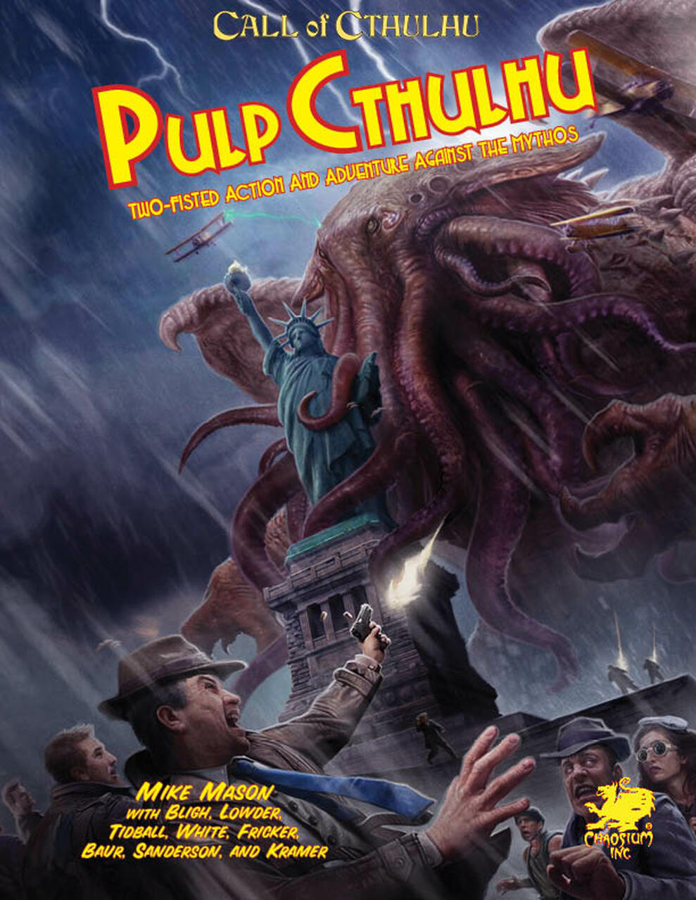 Call of Cthulhu: Pulp Cthulhu - Two-Fisted Action & Adventure Against The Mythos Hardcover RPG Chaosium