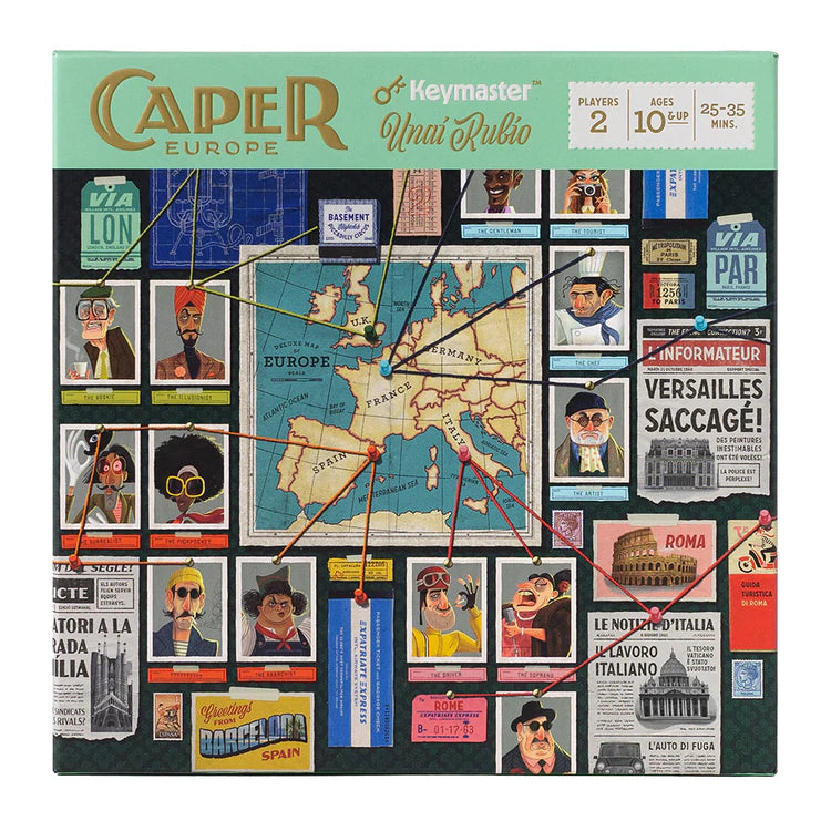 Caper: Europe Board Games Keymaster Games