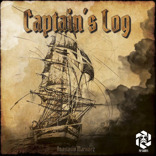 Captain's Log KS + Metal Coin Board Games PIF GAMES 