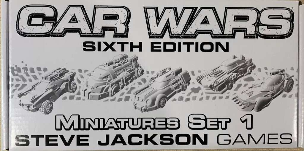 Car Wars (Sixth Edition): Miniatures Set 1 Miniatures Steve Jackson Games