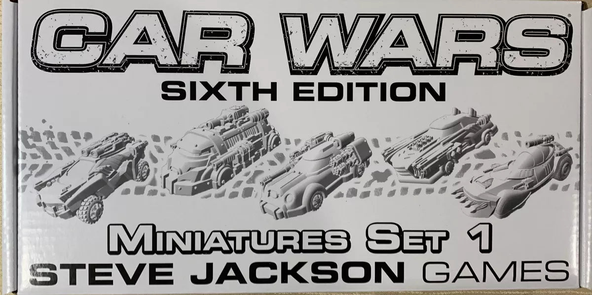 Car Wars (Sixth Edition): Miniatures Set 1 Miniatures Steve Jackson Games