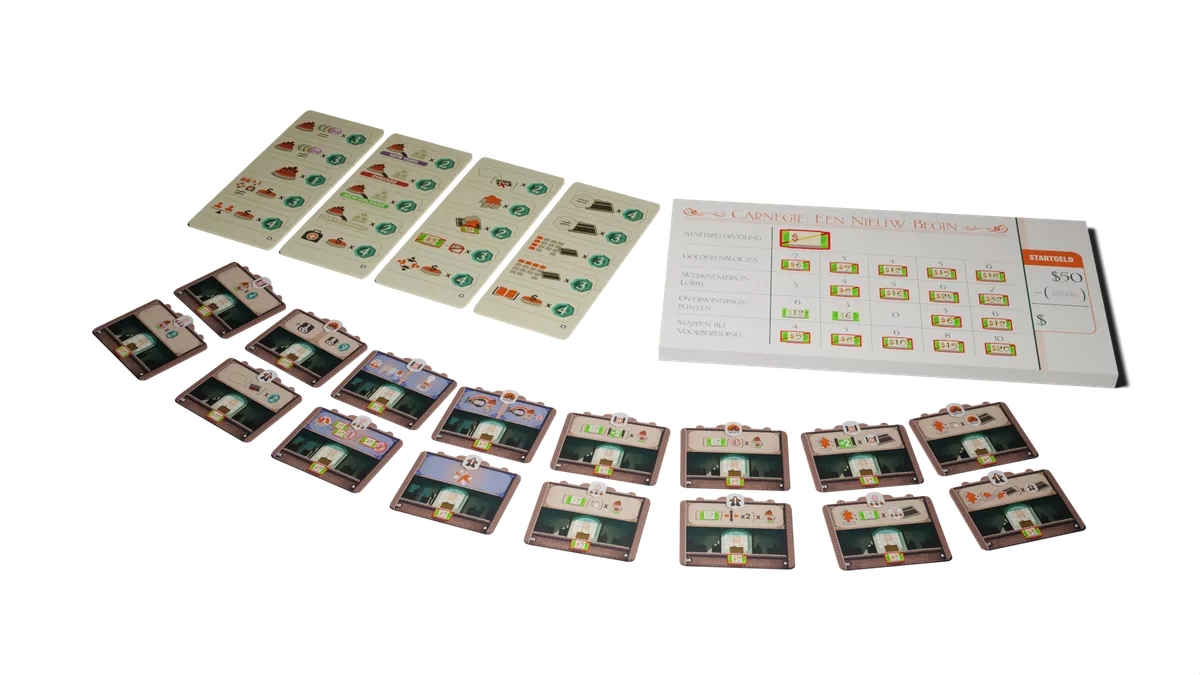 Carnegie: Departments and Donations Expansion Board Games Pegasus Spiele