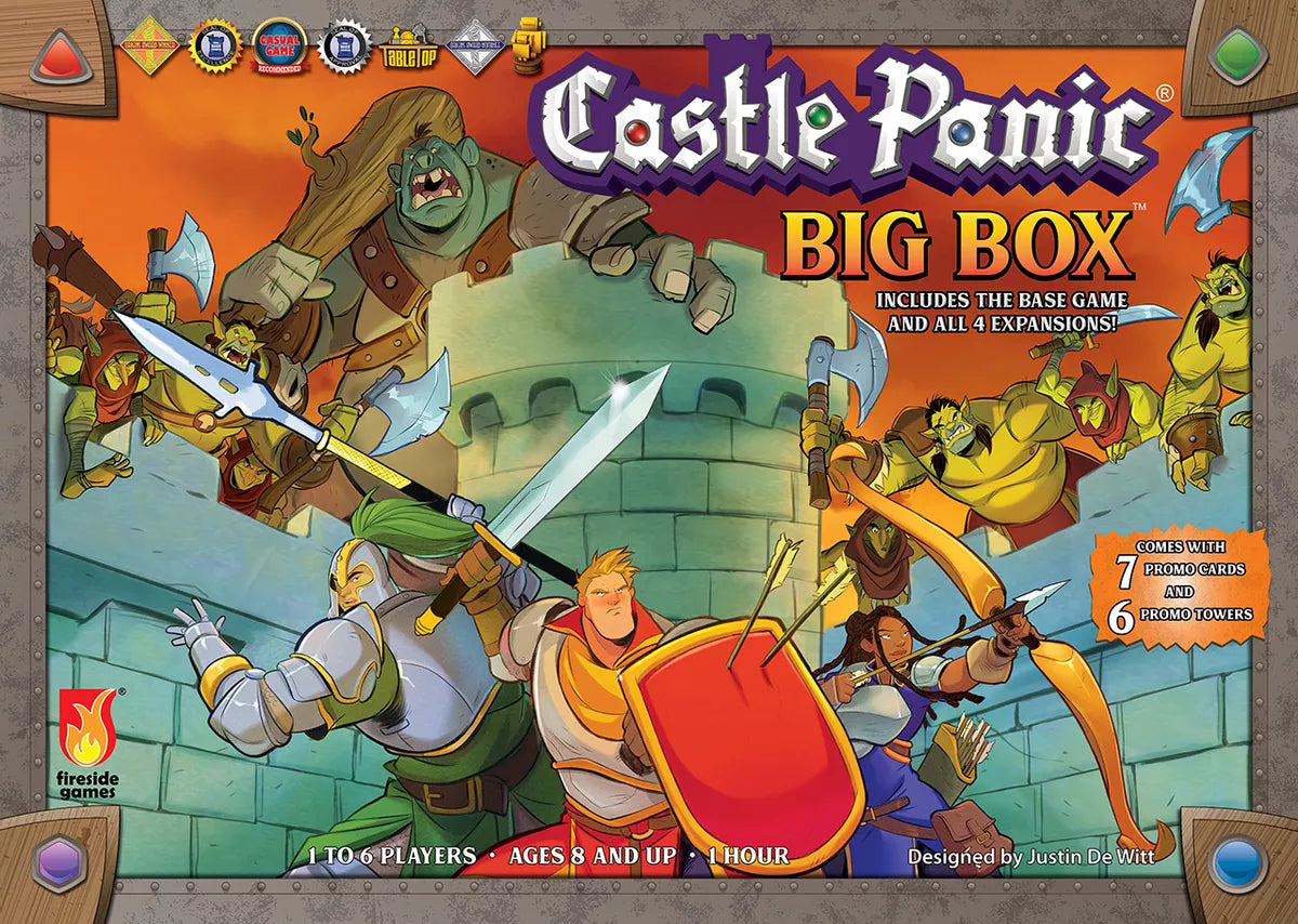 Castle Panic Big Box Board Games Fireside Games 