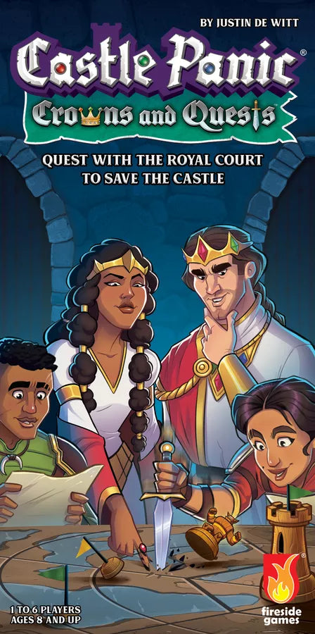 Castle Panic: Crowns and Quests Board Games Fireside Games 