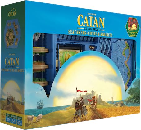 CATAN – 3D Expansion: Seafarers + Cities & Knights Board Games Catan
