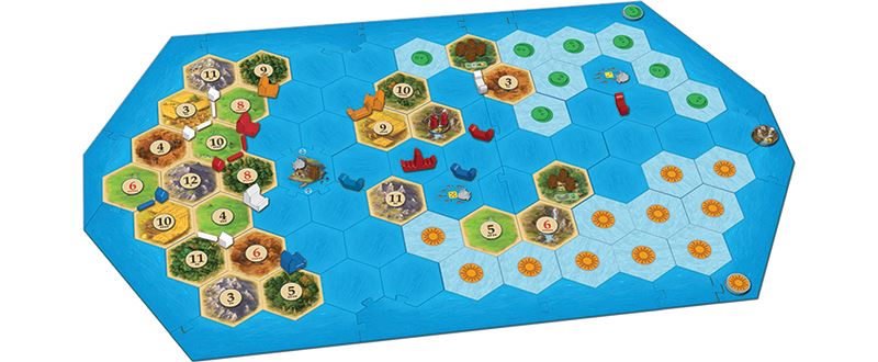 Catan Explorers & Pirates Expansion Board Game Catan