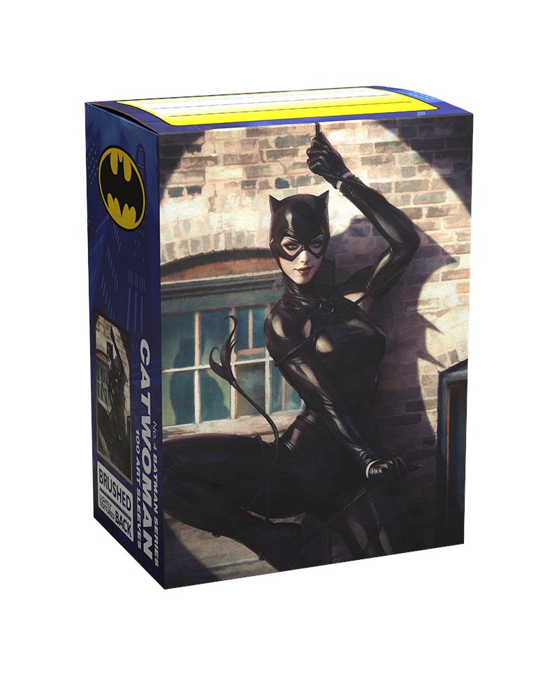 Catwoman Series 1 - Brushed Art Standard Size Sleeves Card Sleeves Dragon Shield
