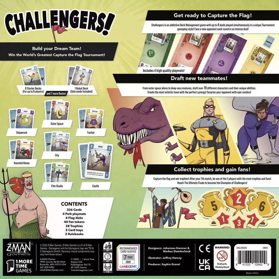 Challengers! Board Games ZMAN 